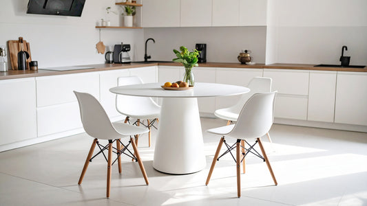 Minimalist Round dining table |Minimalistische eettafel |Minimalistisch design eettafel | Metalen eettafel | strakke eettafel | Minimalistische Esstische | Esstisch aus Metall | minimal design eettafel | Mesas de comedor minimalistas | Minimalist design dining tables |