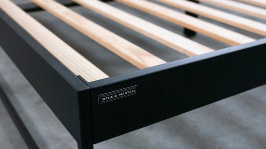 Houten lattenbodem