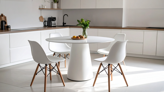 Minimalist Round dining table |Minimalistische eettafel |Minimalistisch design eettafel | Metalen eettafel | strakke eettafel | Minimalistische Esstische | Esstisch aus Metall | minimal design eettafel | Mesas de comedor minimalistas | Minimalist design dining tables | 